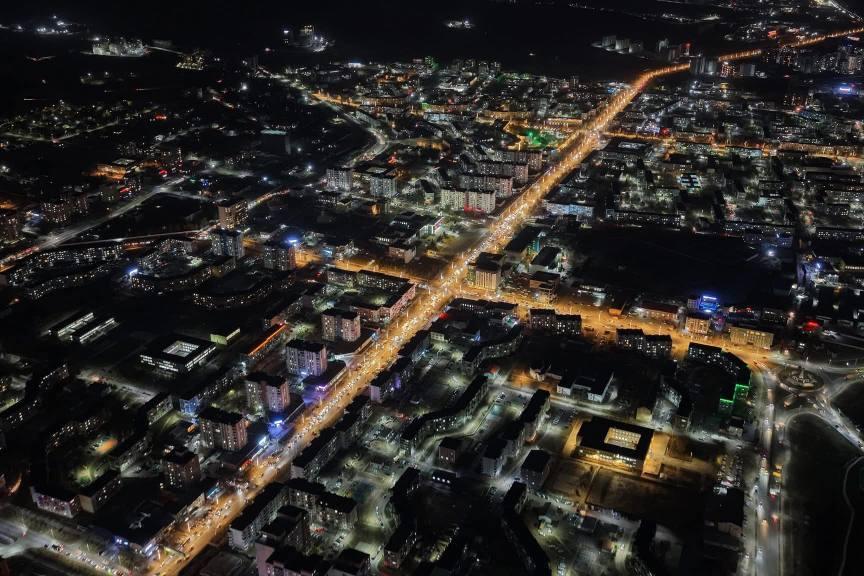 Эрдэнэт хотын авто болон явган замын гэрлийг шинэчиллээ